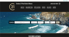 Desktop Screenshot of c21realestate.com
